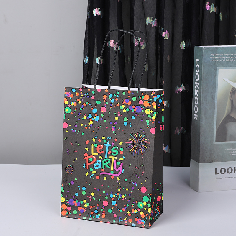 Let'S Party Event Supply - Glow In Dark Paper Gift Bag