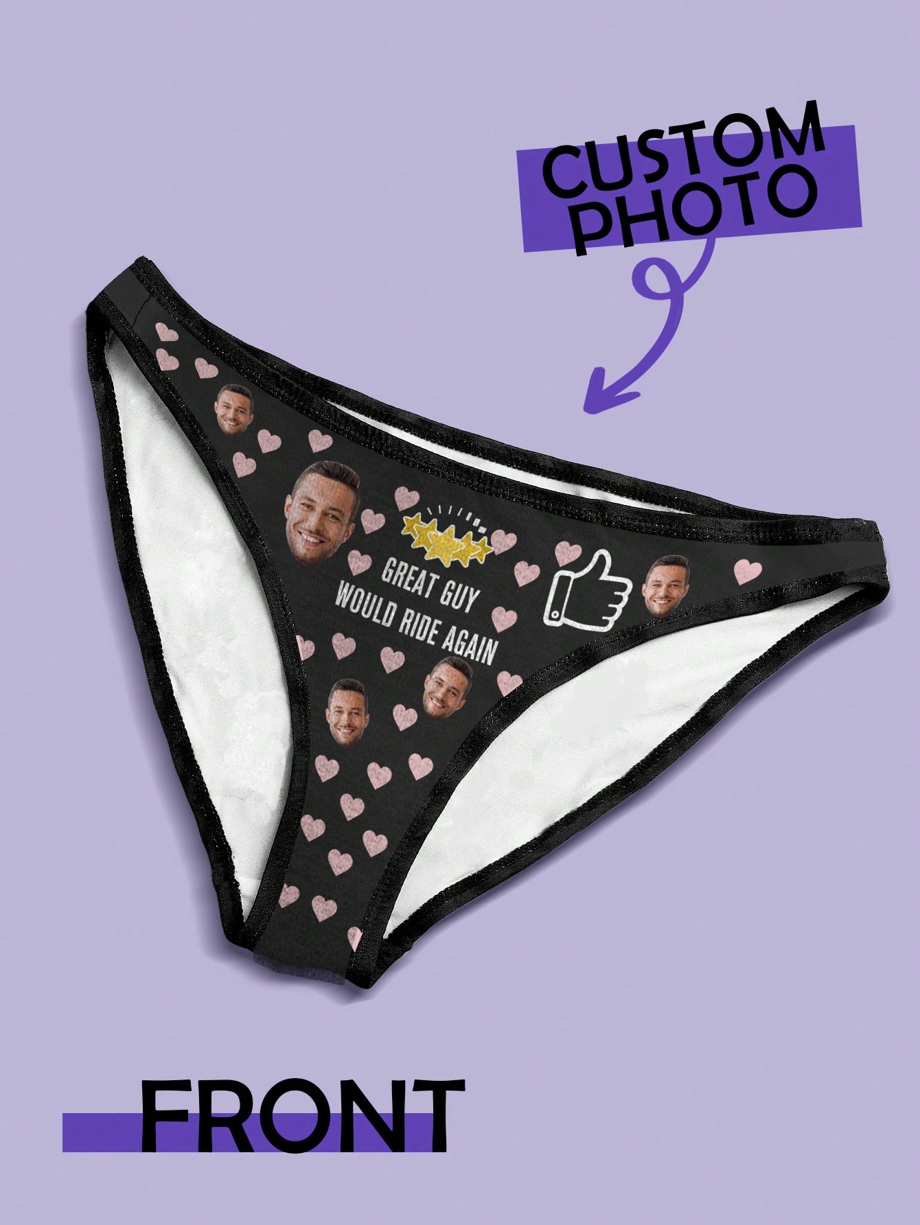 Custom Face Thong For Her Pers - огляд і ціна Cotton Candy Cone