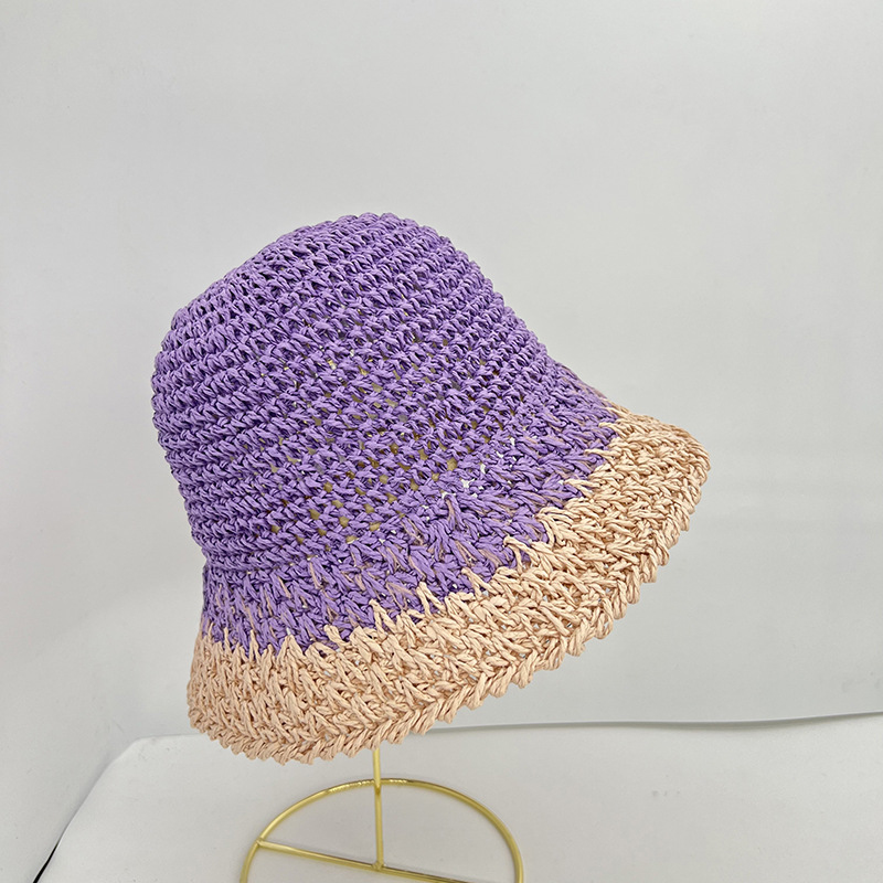 Women's Foldable Summer Straw  - огляд і ціна Paper Straw Color