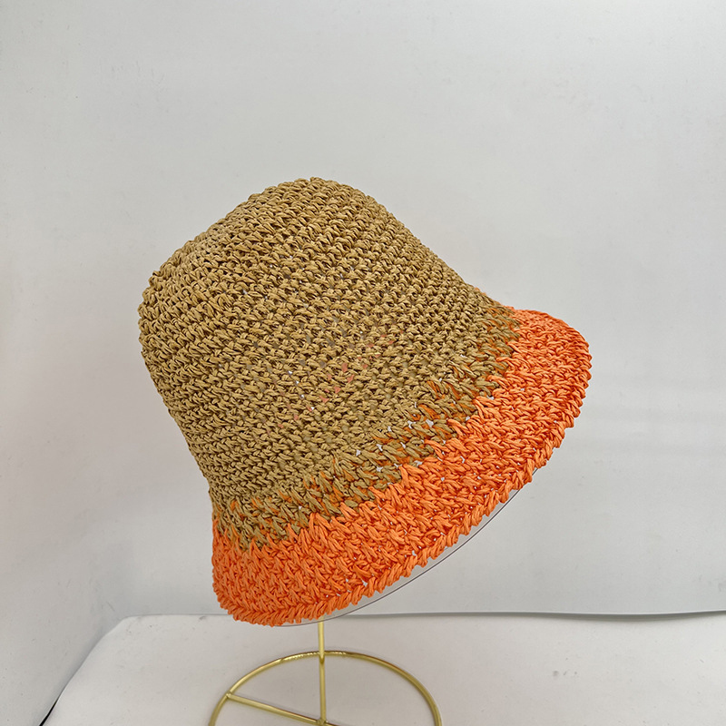 Women's Foldable Summer Straw  - огляд і ціна Paper Straw Color
