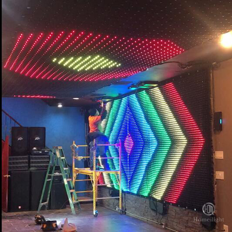 P10cm 4*6m Led Video Curtain F - огляд і ціна Event Party Dj