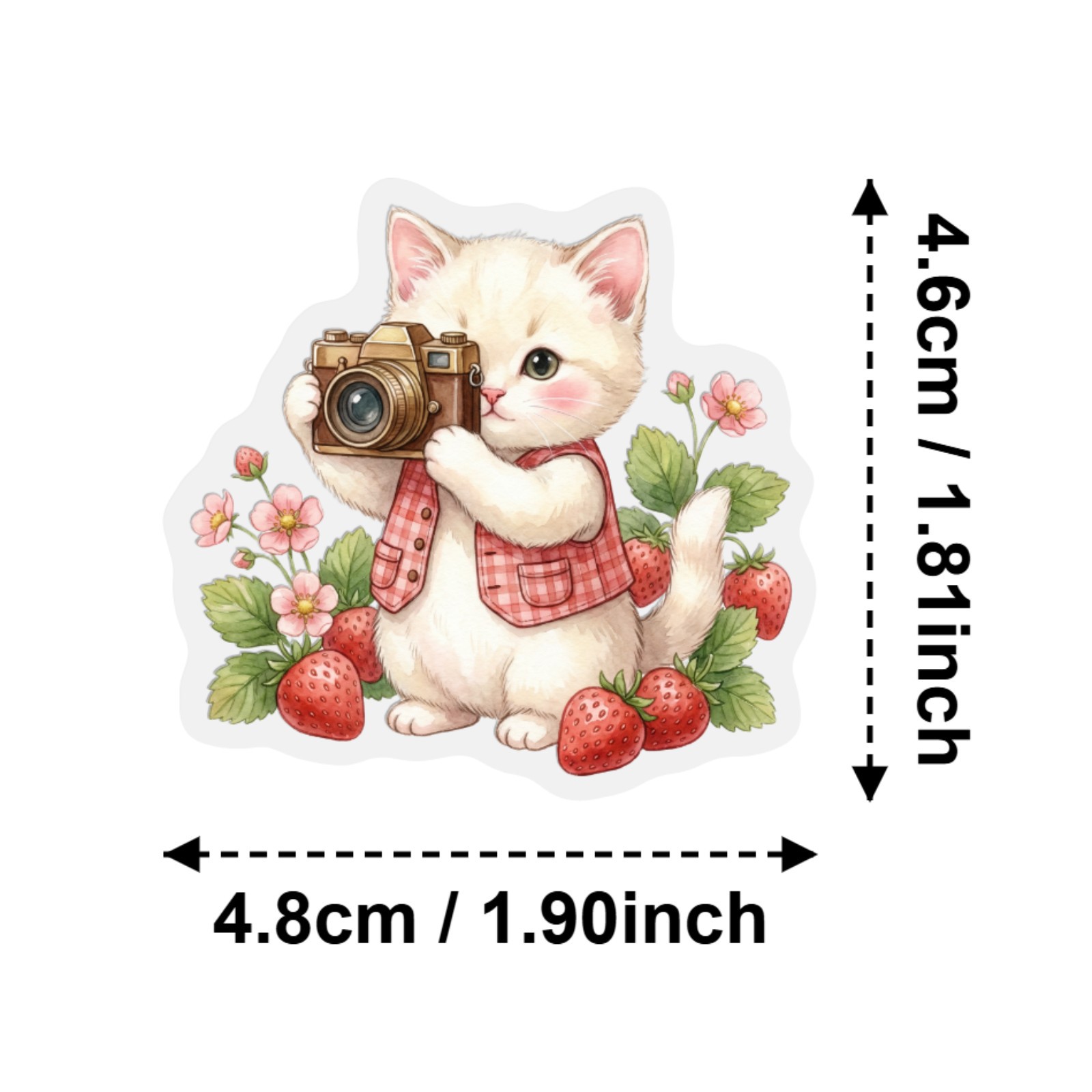 50 Pcs Pastoral Cat Rabbit Cle - огляд і ціна Plastic Cup 50Pcs