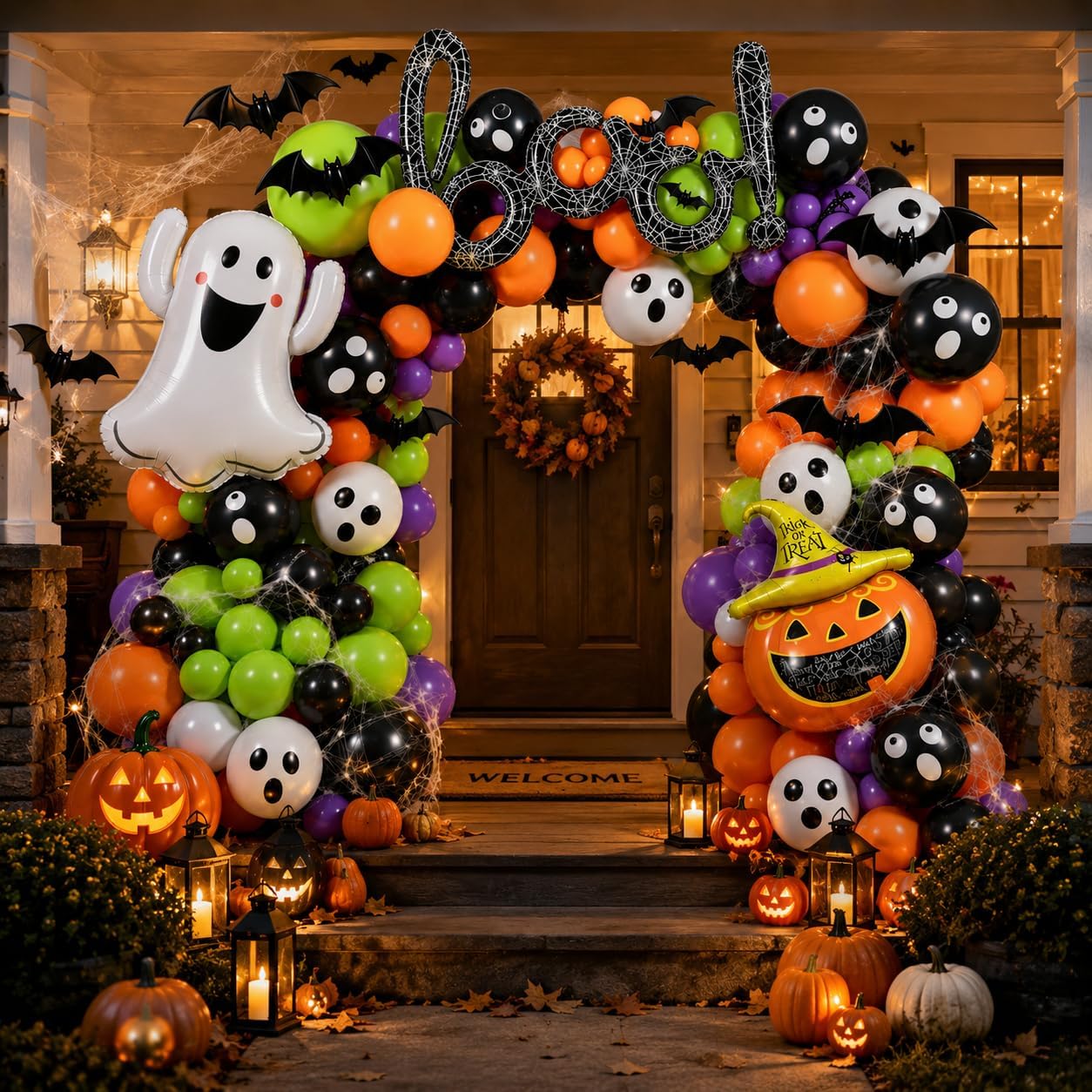 184Pcs Halloween Balloon Arch  - огляд і ціна Balloon Arch Kit