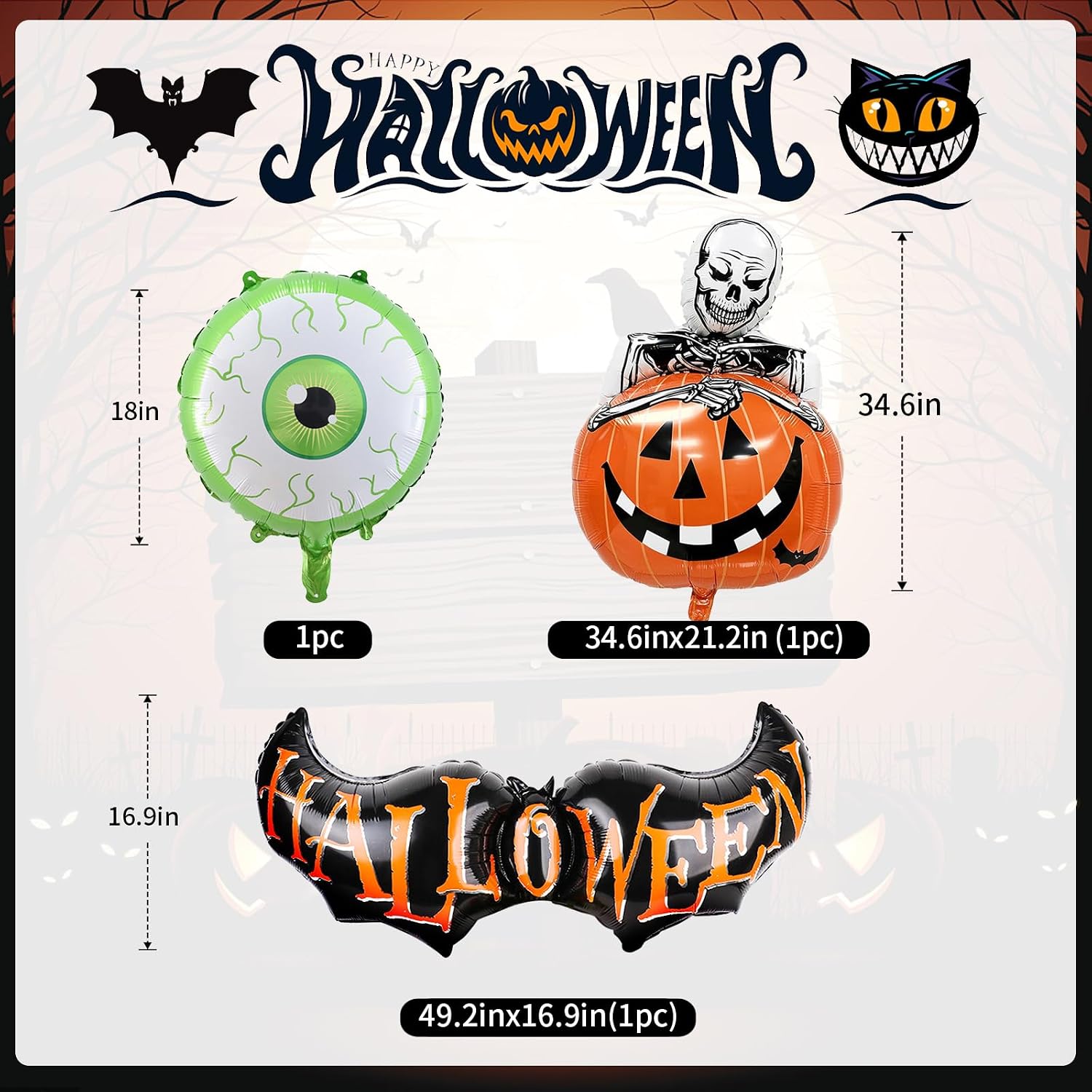 Halloween Balloons Garland Arc - огляд і ціна Balloon Arch Kit