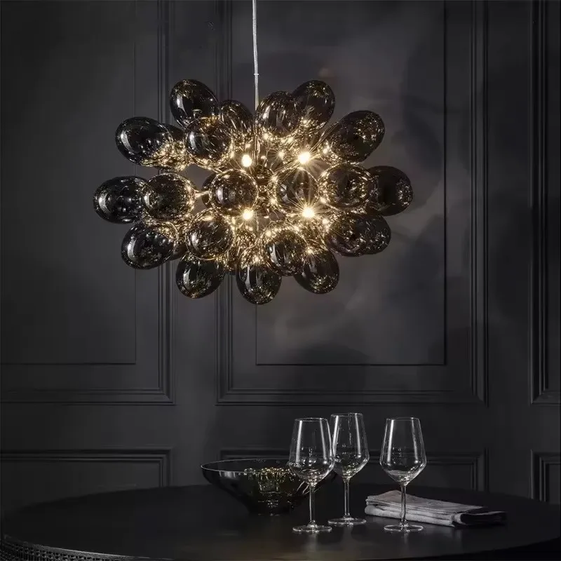 Bubble Chandelier Grey Glass P - огляд і ціна Led Balloon Light