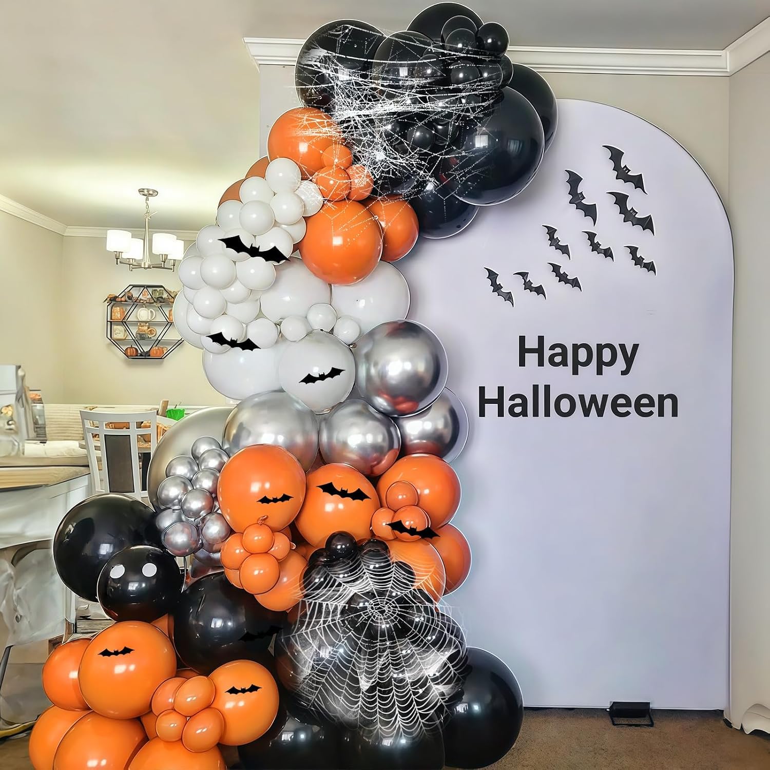 Halloween Balloon Arch Kit Bla - огляд і ціна Balloon Arch Kit