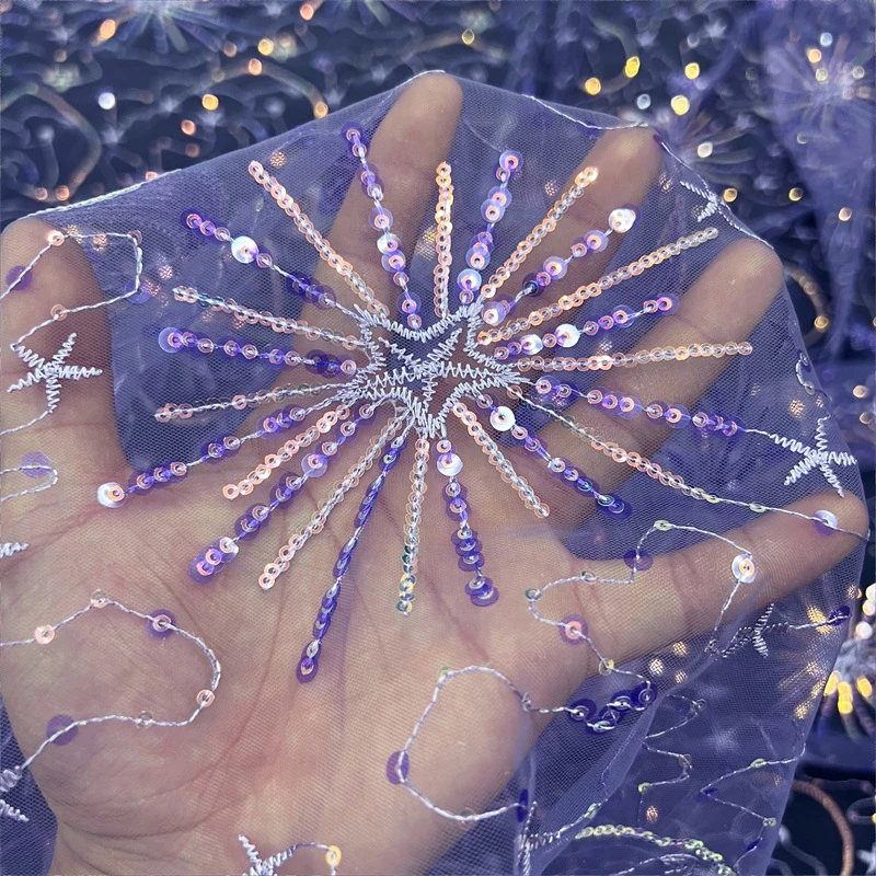 Colorful Star Moon Sequins Emb - огляд і ціна Glitter Tablecloth