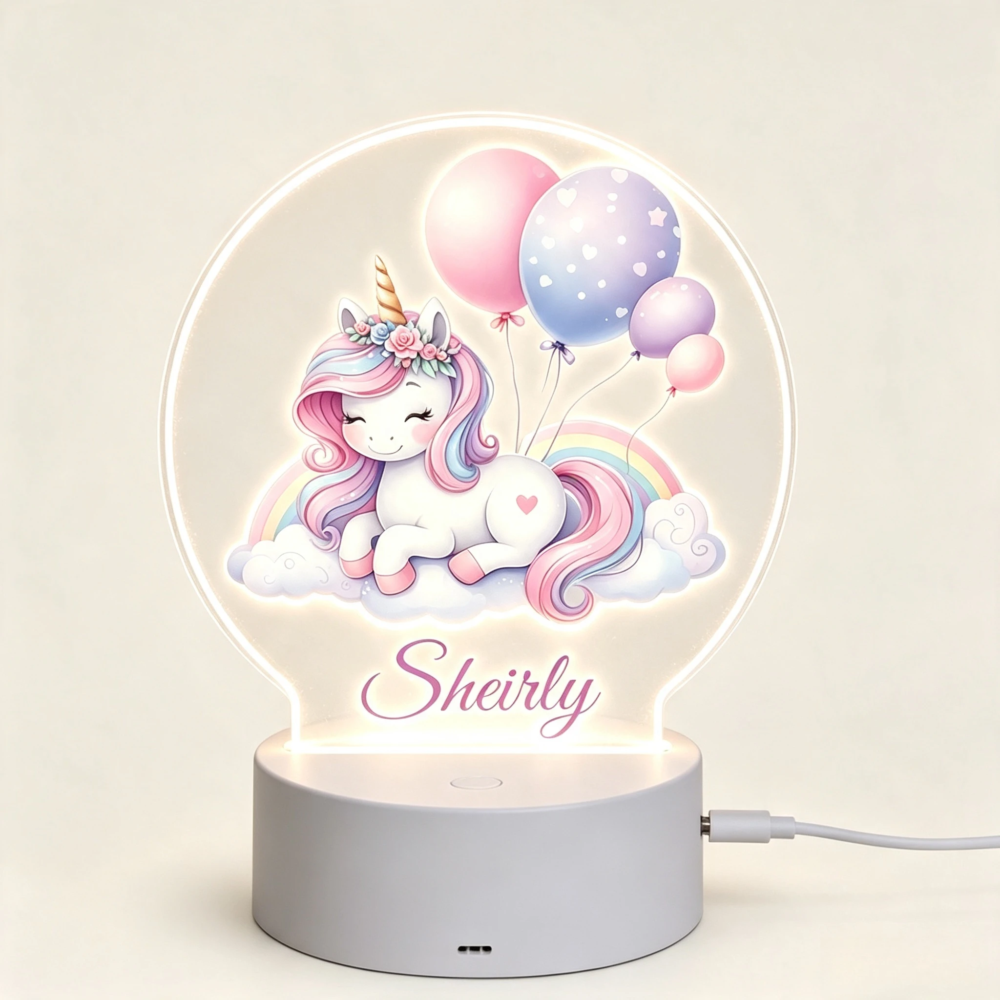 Magical Unicorn Personalized L - огляд і ціна Led Balloon Light