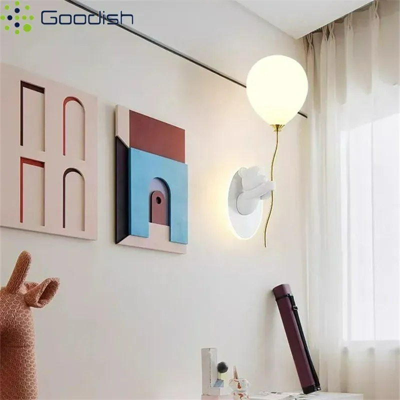 Ltalian Cartoon Wall Lamps War - огляд і ціна Led Balloon Light