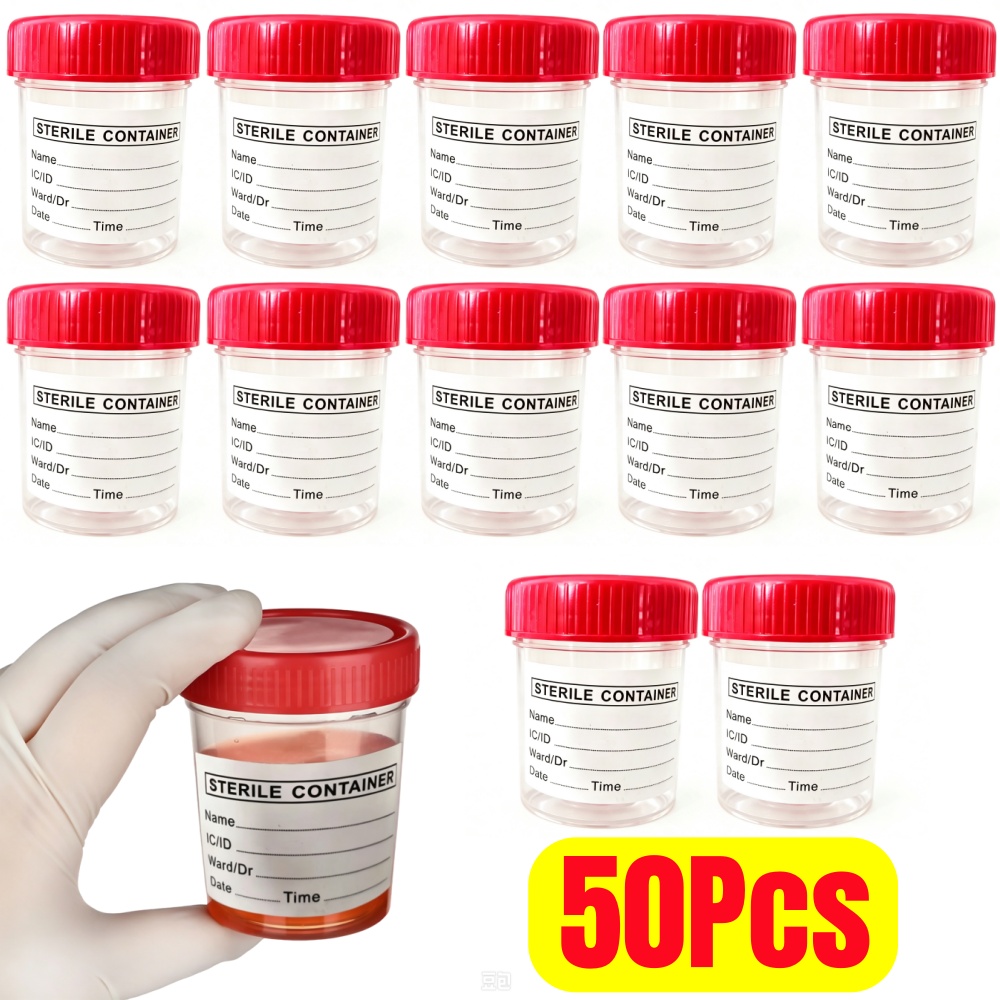 50pcs Disposable Plastic Urine - огляд і ціна Plastic Cup 50Pcs