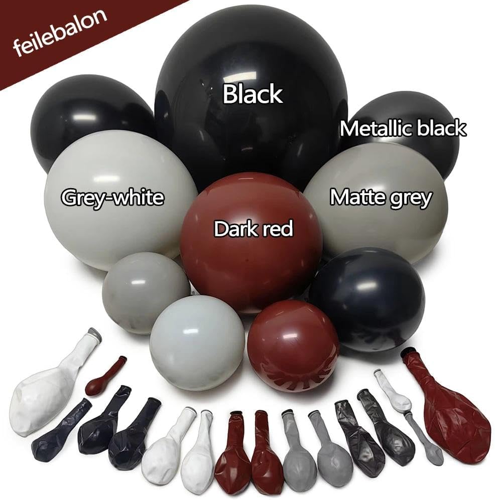 Dark Red Black Balloon Arch Ki - огляд і ціна Balloon Arch Kit