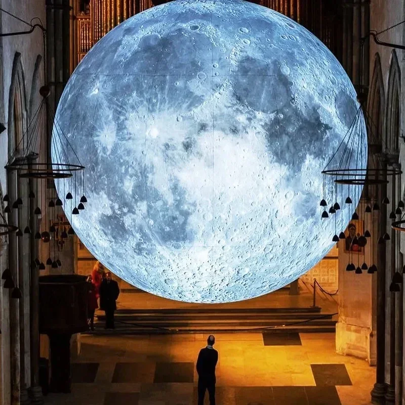 Giant Inflatable Blue Moon Bal - огляд і ціна Led Balloon Light