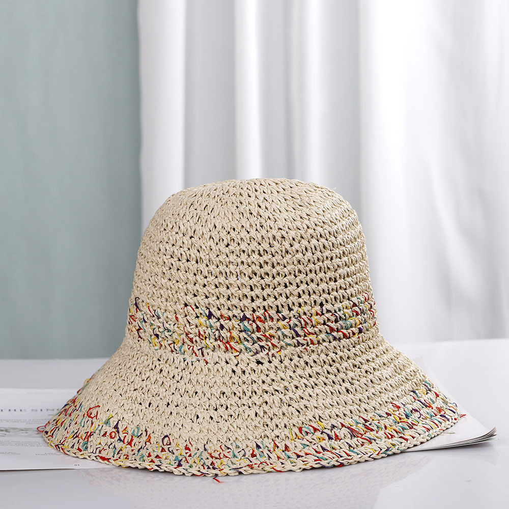 Bohemian Style Straw Hat Women - огляд і ціна Paper Straw Color