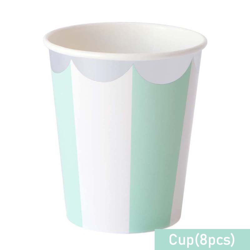 Striped Disposable Tableware P - огляд і ціна Paper Straw Color
