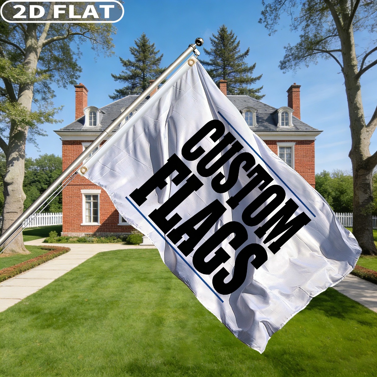 1pc Custom Flag with Image/Log - огляд і ціна Event & Party Supply
